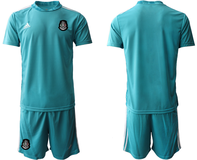 2020-21 Mexico lake blue goalkeeper soccer jerseys