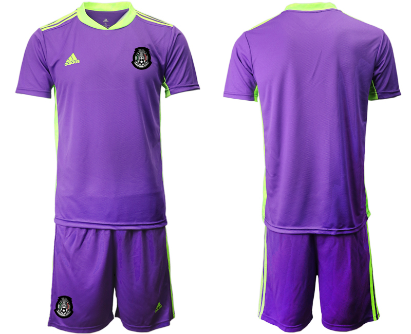 2020-21 Mexico purple goalkeeper soccer jerseys