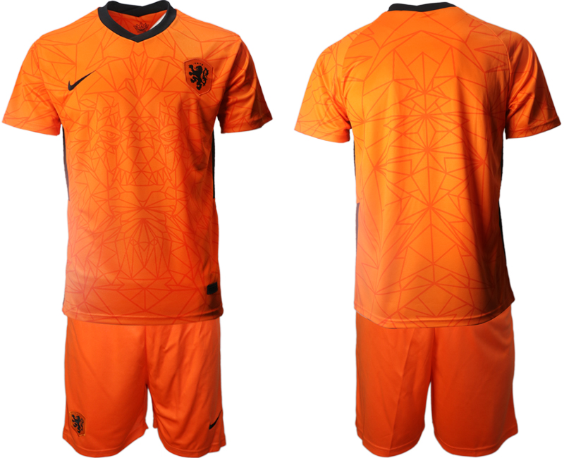 2020-21 Netherlands home soccer jerseys