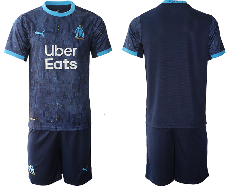 2020-21 Olympique De Marseille Away Soccer Jersey