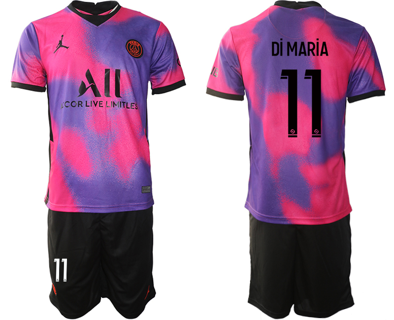 2020-21 Paris Saint Germain away 11# DI MARIA soccer jerseys