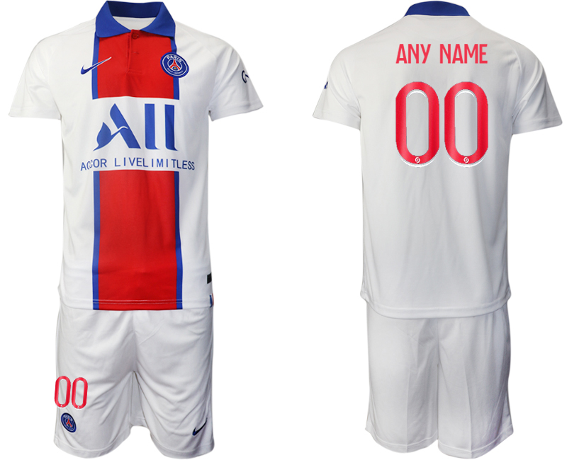 2020-21 Paris Saint-Germain away any name custom soccer jerseys