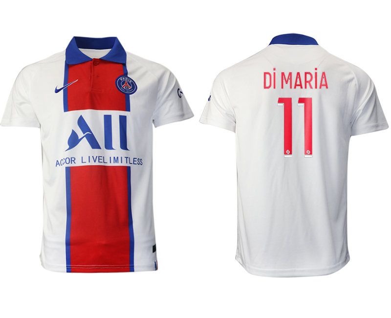 2020-21 Paris saint germain  away aaa version 11# DI MARIA soccer jerseys