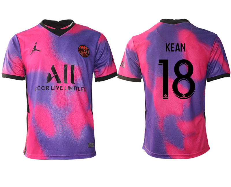 2020-21 Paris saint germain away aaa version 18# KEAN soccer jerseys