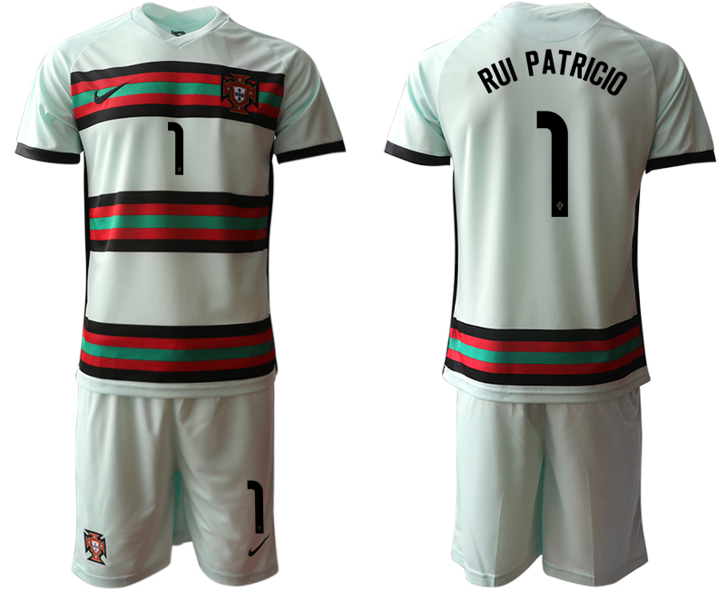 2020-21 Portugal away 1# RUI PATRICIO soccer jerseys