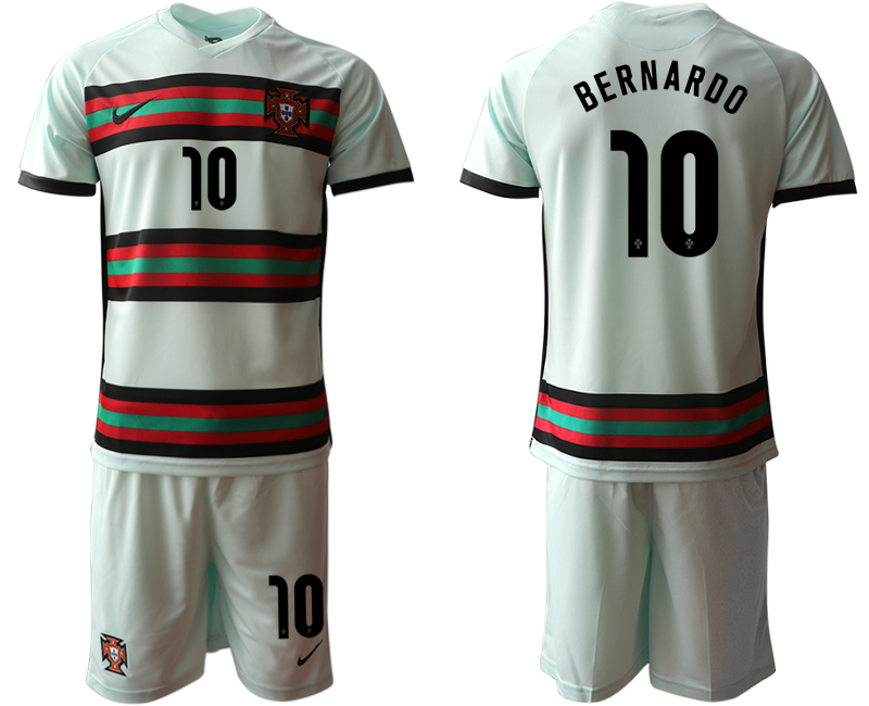 2020-21 Portugal away 10# BERNARDO soccer jerseys