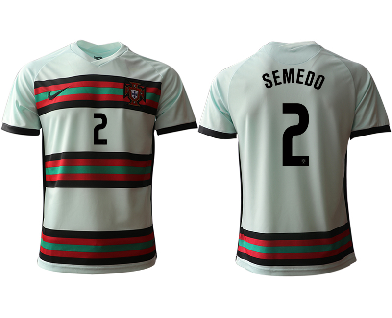 2020-21 Portugal away aaa version 2# SEMEDO soccer jerseys