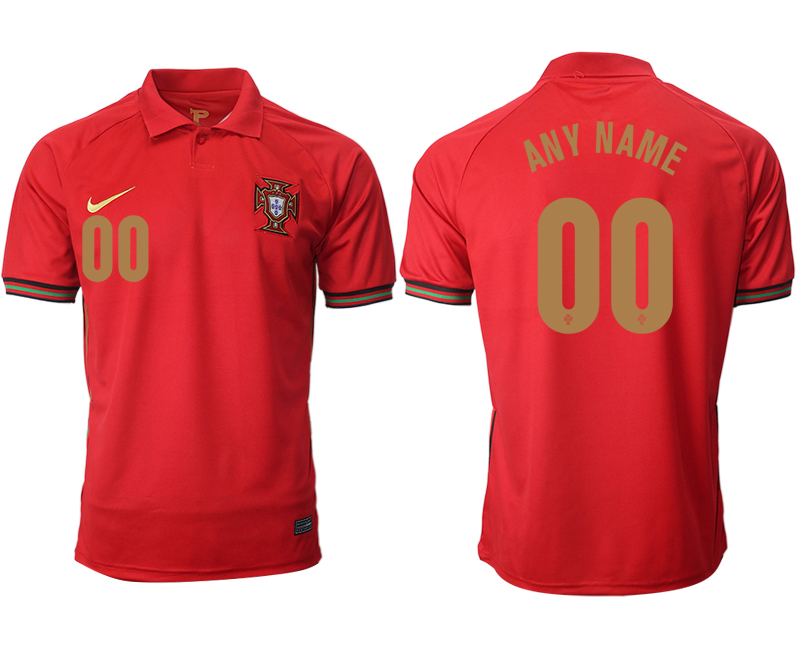 2020-21 Portugal home aaa version any name custom soccer jerseys