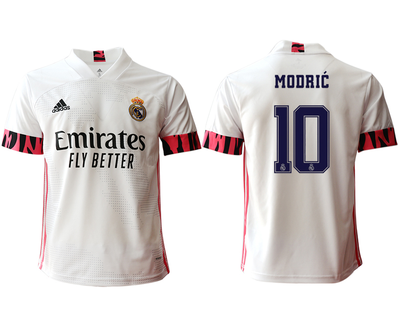 2020-21 Real Madrid  home aaa version 10# MODRIC soccer jerseys