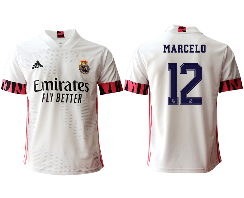 2020-21 Real Madrid  home aaa version 12# MARCELO soccer jerseys