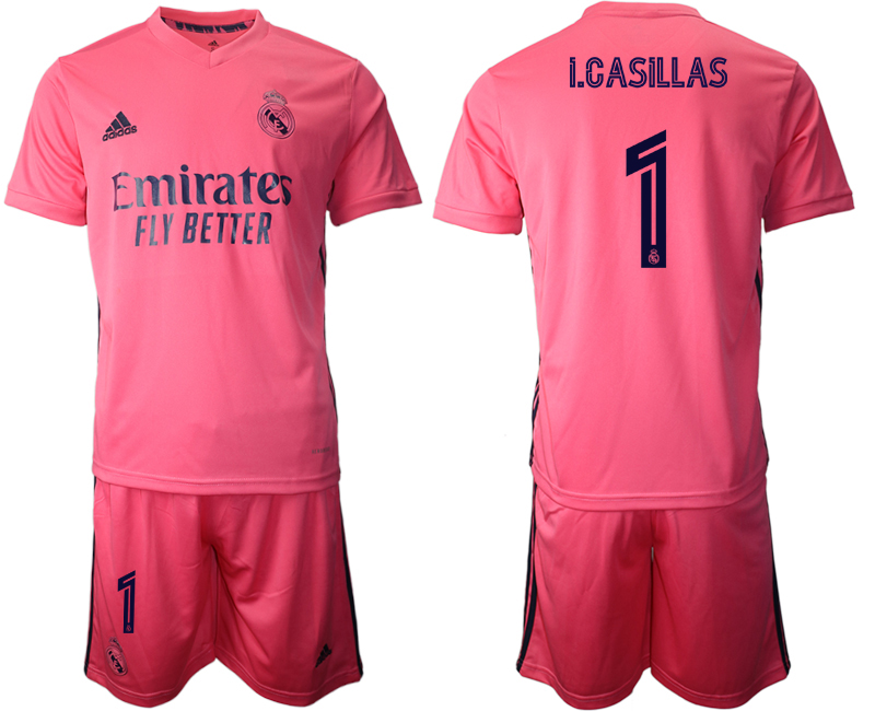 2020-21 Real Madrid 1 I.CASILLAS Away Soccer Jersey