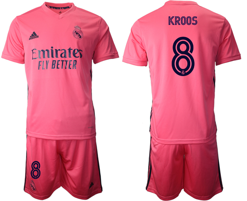 2020-21 Real Madrid 8 KROOS Away Soccer Jersey