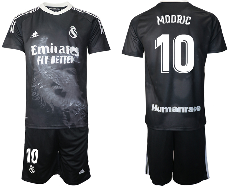 2020-21 Real Madrid adidas × Human Race 10# MODRIC soccer jerseys