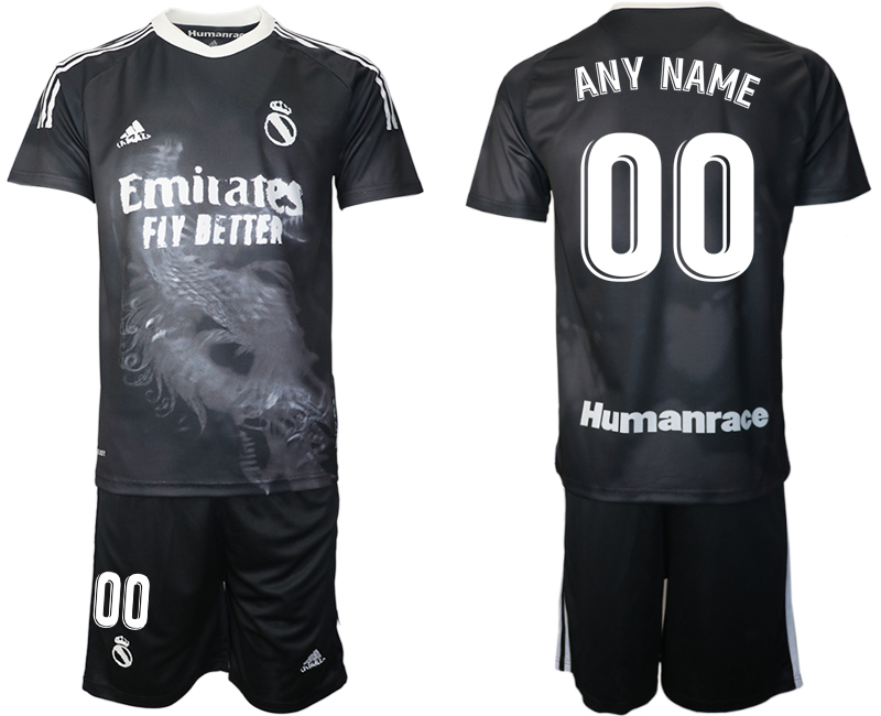 2020-21 Real Madrid adidas × Human Race any name custom soccer jerseys