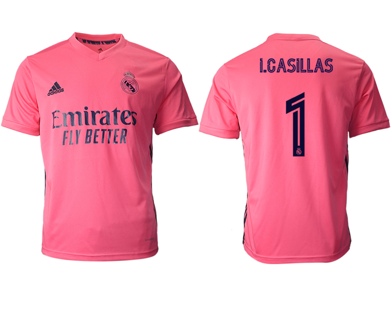 2020-21 Real Madrid away aaa version 1# I.CASILLAS soccer jerseys