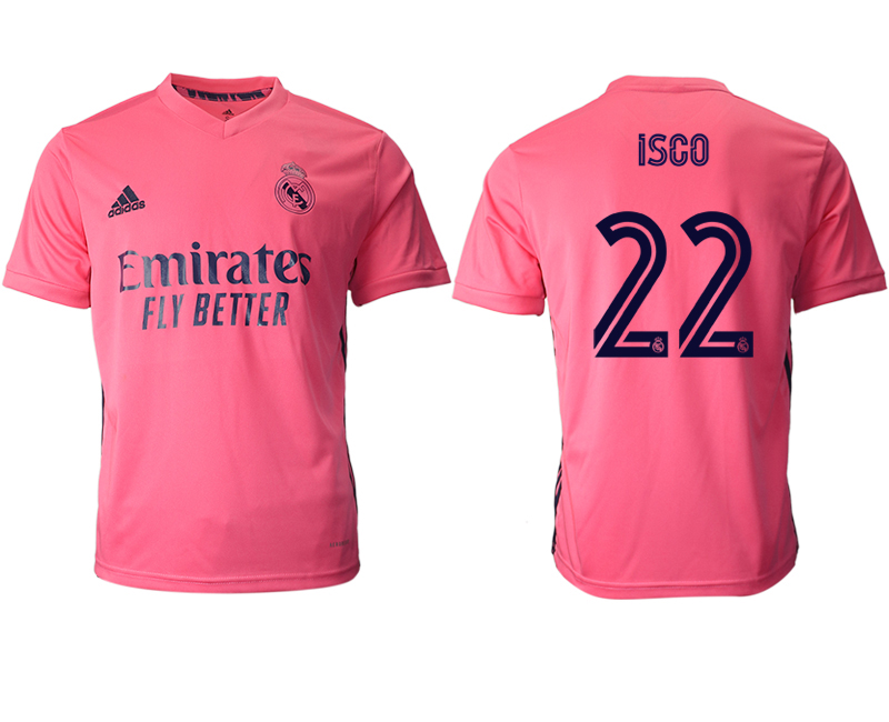 2020-21 Real Madrid away aaa version 22# ISCO soccer jerseys