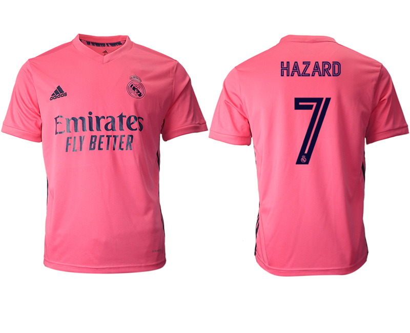 2020-21 Real Madrid away aaa version 7# HAZARD soccer jerseys