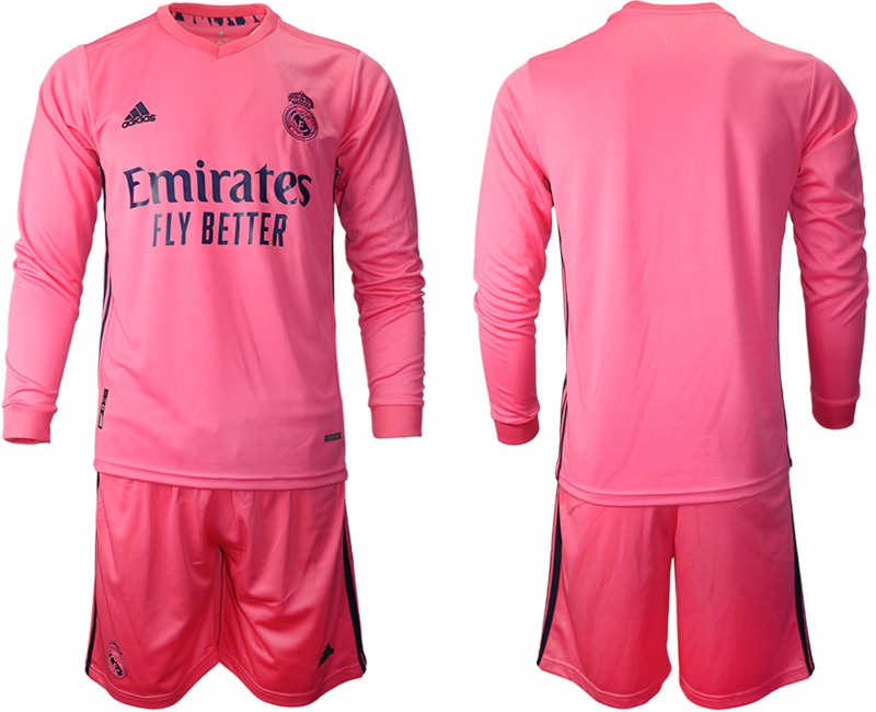 2020-21 Real Madrid away long sleeve soccer jerseys