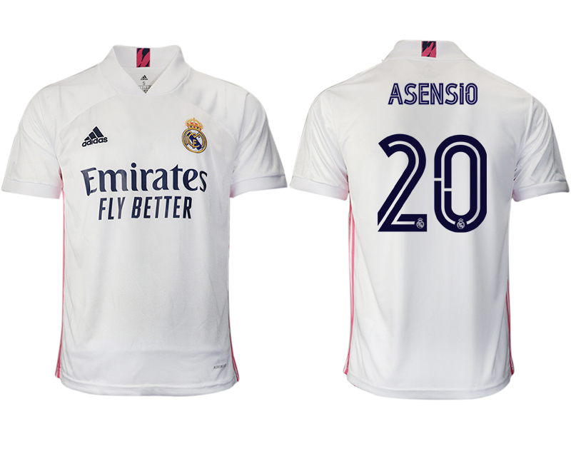 2020-21 Real Madrid home aaa version 20# ASENSIO soccer jerseys