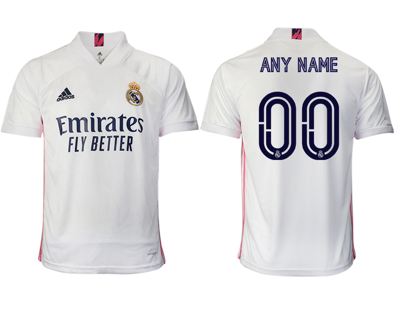 2020-21 Real Madrid home aaa version any name custom soccer jerseys