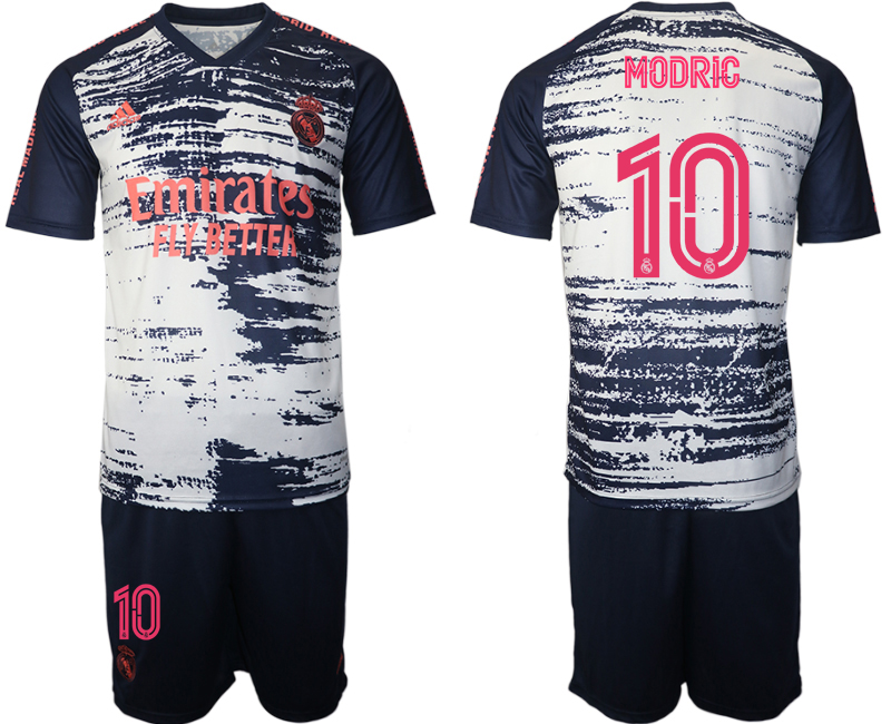 2020-21 Real Madrid training uniform 10# MODRIC soccer jerseys