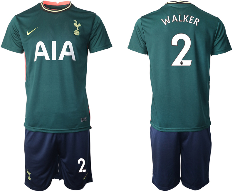 2020-21 Tottenham Hotspur away 2# WALKER soccer jerseys