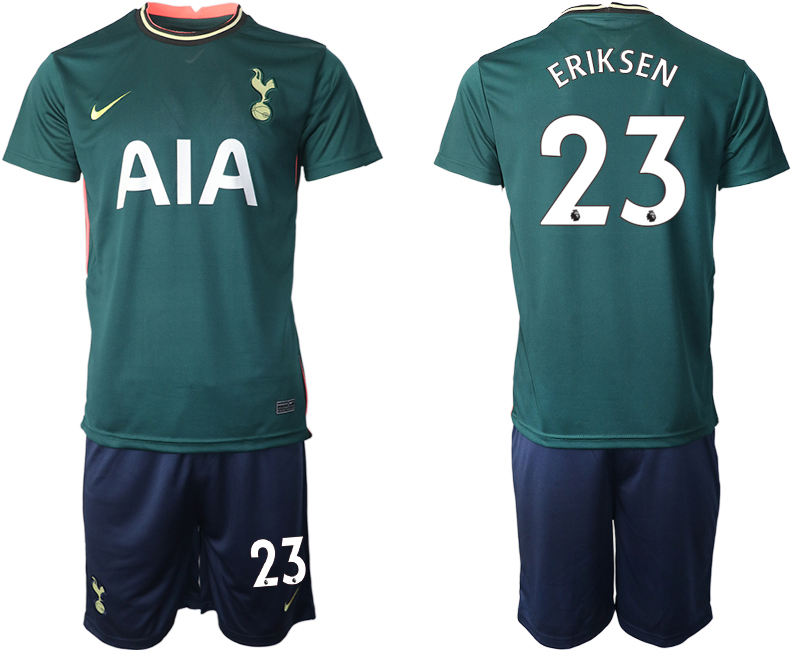 2020-21 Tottenham Hotspur away 23# ERIKSEN soccer jerseys