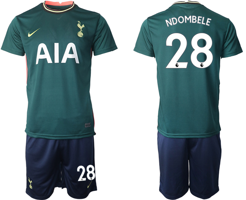 2020-21 Tottenham Hotspur away 28# NDOMBELE soccer jerseys