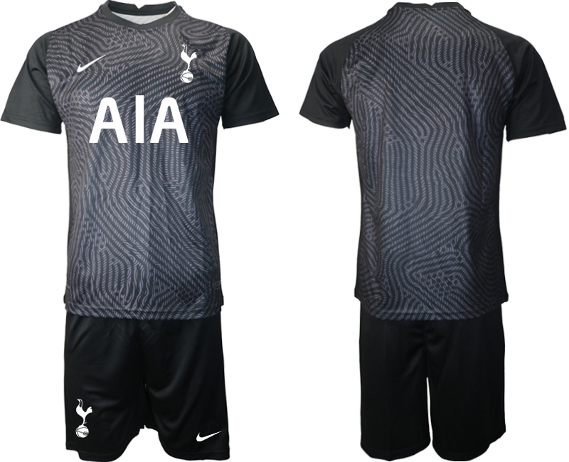 2020-21 Tottenham Hotspur black goalkeeper soccer jerseys