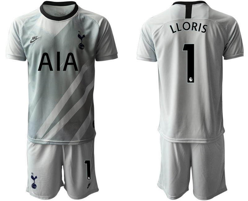 2020-21 Tottenham Hotspur gray goalkeeper 1# LLORIS soccer jerseys