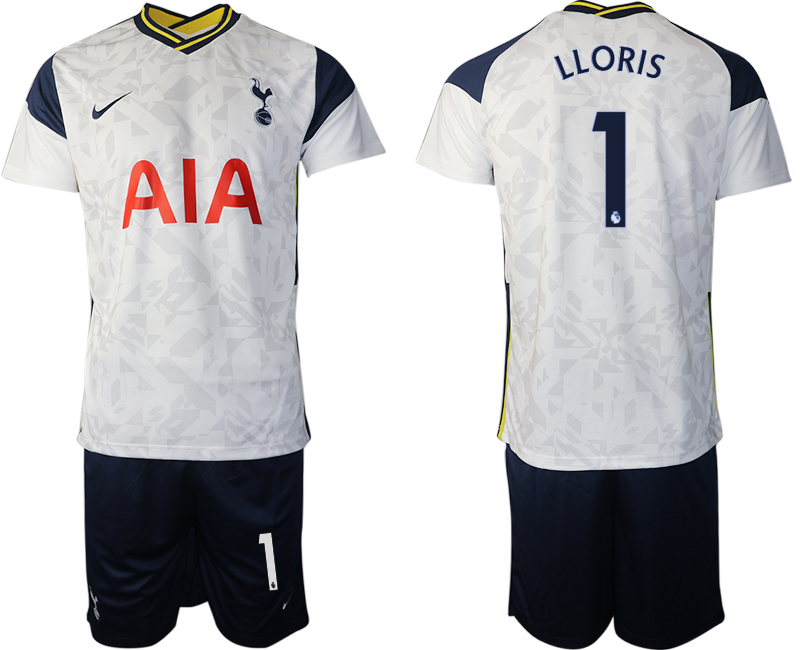 2020-21 Tottenham Hotspur home 1# LLORIS soccer jerseys