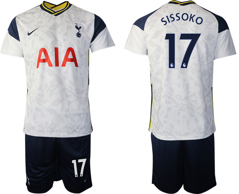 2020-21 Tottenham Hotspur home 17# SISSOKO soccer jerseys