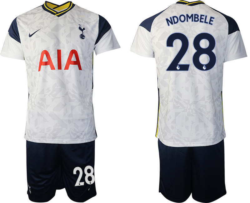 2020-21 Tottenham Hotspur home 28# NDOMBELE soccer jerseys