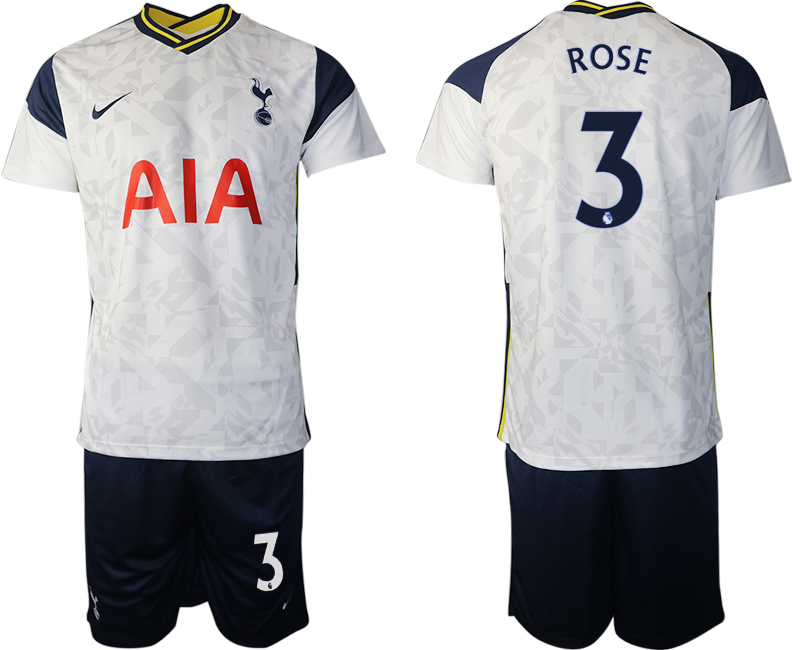 2020-21 Tottenham Hotspur home 3# ROSE soccer jerseys