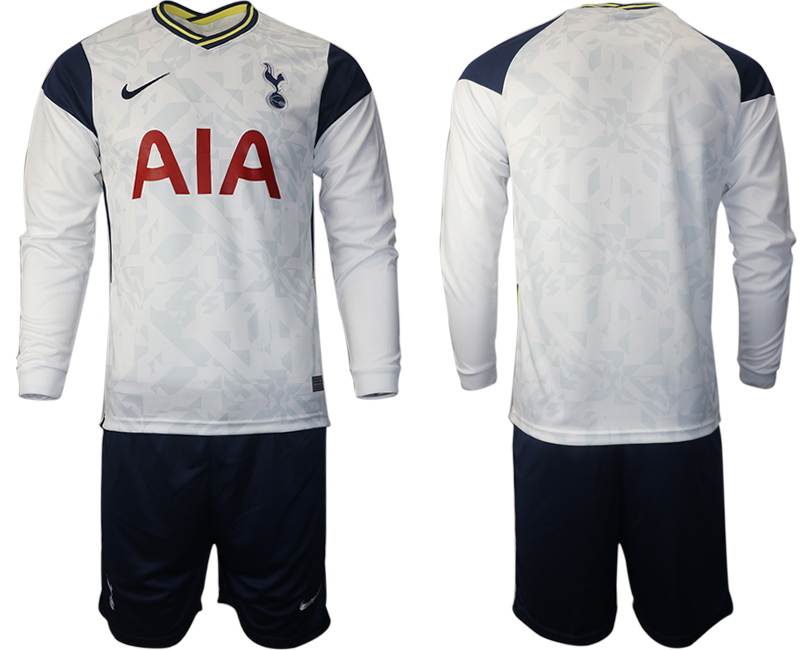 2020-21Tottenham Hotspur home long sleeve soccer jerseys