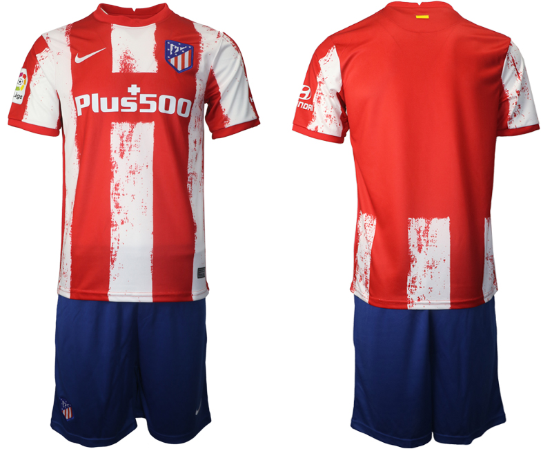 2021-22 Atlético Madrid home soccer jerseys