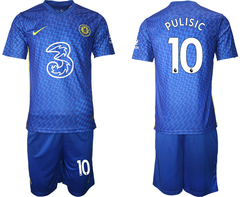 2021-22 Chelsea FC Hotspur home 10# PULISIC soccer jerseys