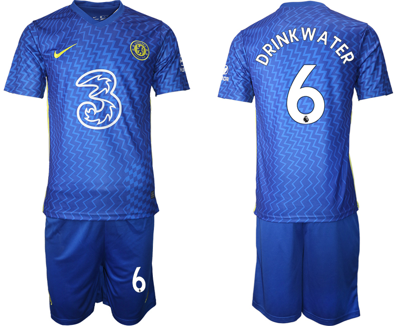 2021-22 Chelsea FC Hotspur home 6# DRINKWATER soccer jerseys