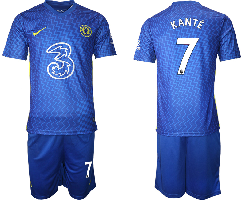 2021-22 Chelsea FC Hotspur home 7# KANTE soccer jerseys