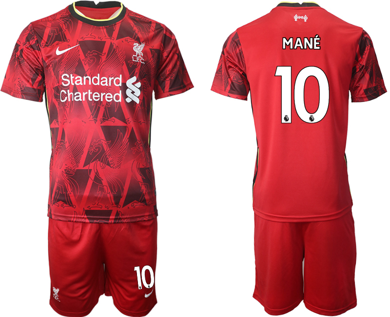 2021-22 Liverpool home 10# MANE soccer jerseys