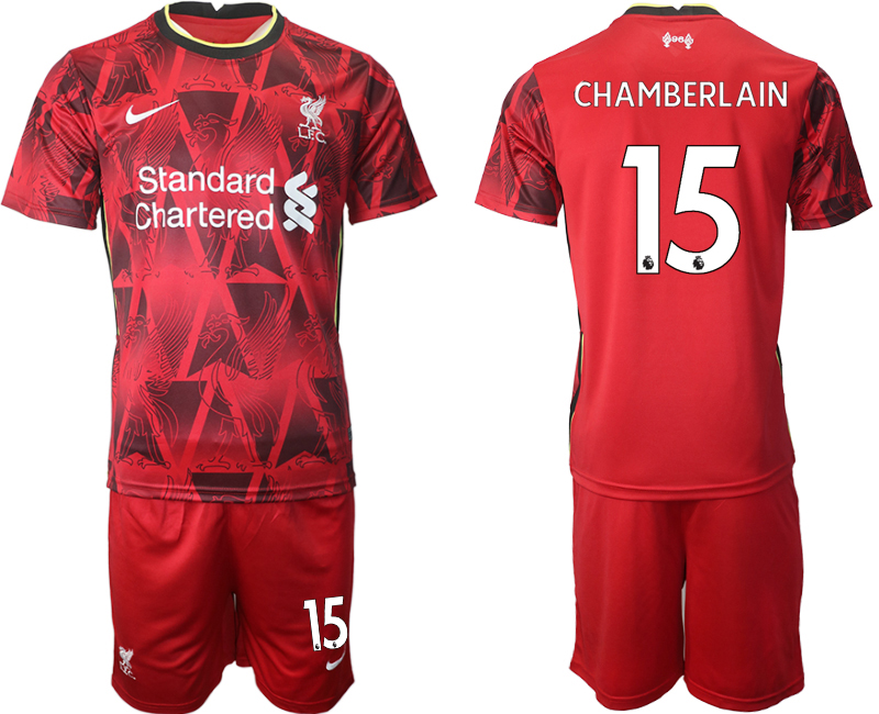 2021-22 Liverpool home 15# CHAMBERLAIN soccer jerseys