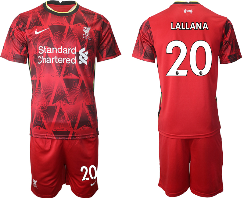 2021-22 Liverpool home 20# LALLANA soccer jerseys