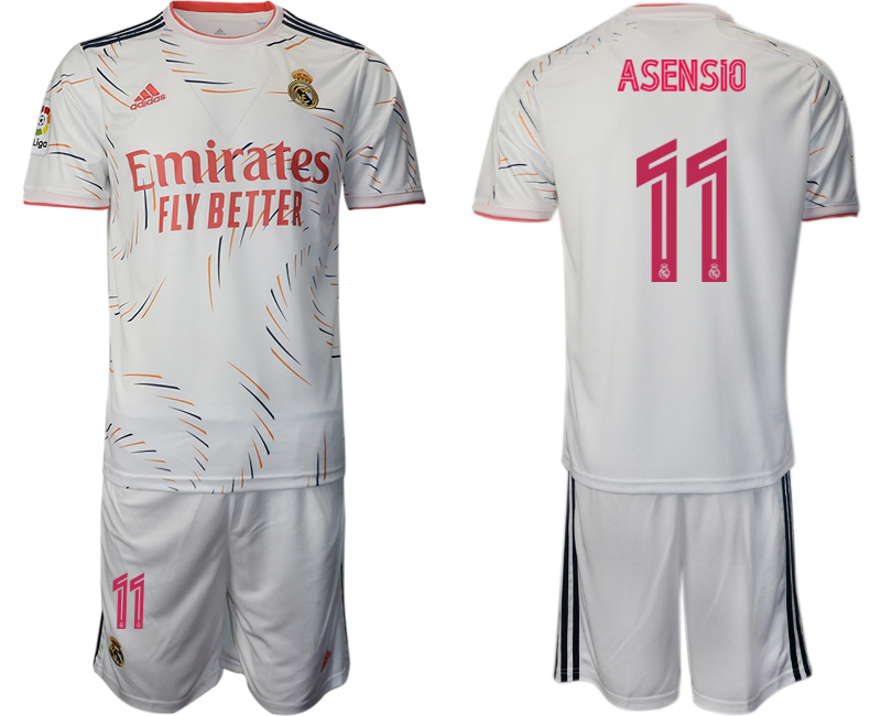 2021-22 Real Madrid home 11# ASENSIO soccer jerseys