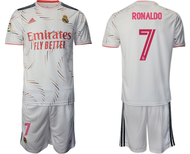 2021-22 Real Madrid home 7# RONALDO soccer jerseys