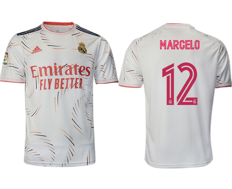 2021-22 Real Madrid home aaa version 12# MARCELO soccer jerseys