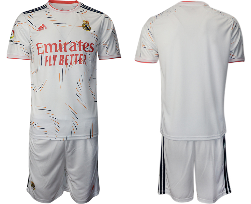 2021-22 Real Madrid home soccer jerseys