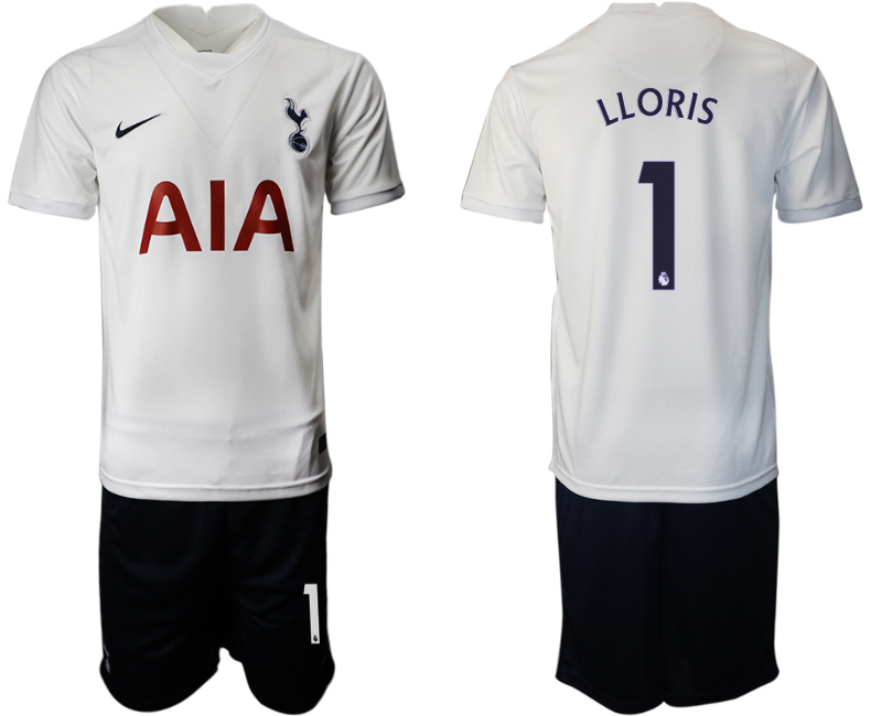 2021-22 Tottenham Hotspur home 1# LLORIS soccer jerseys