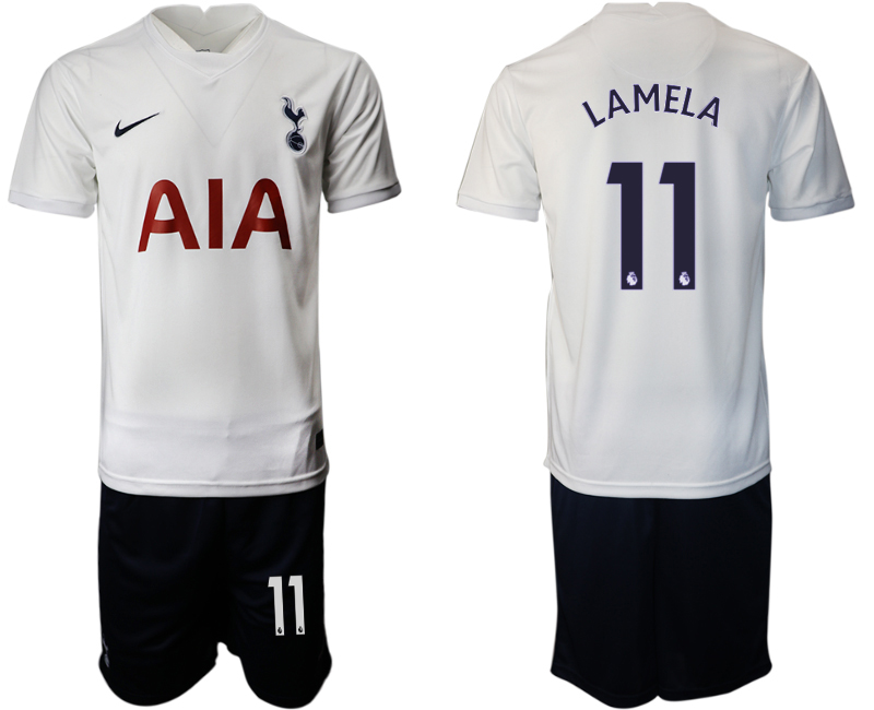 2021-22 Tottenham Hotspur home 11# LAMELA soccer jerseys