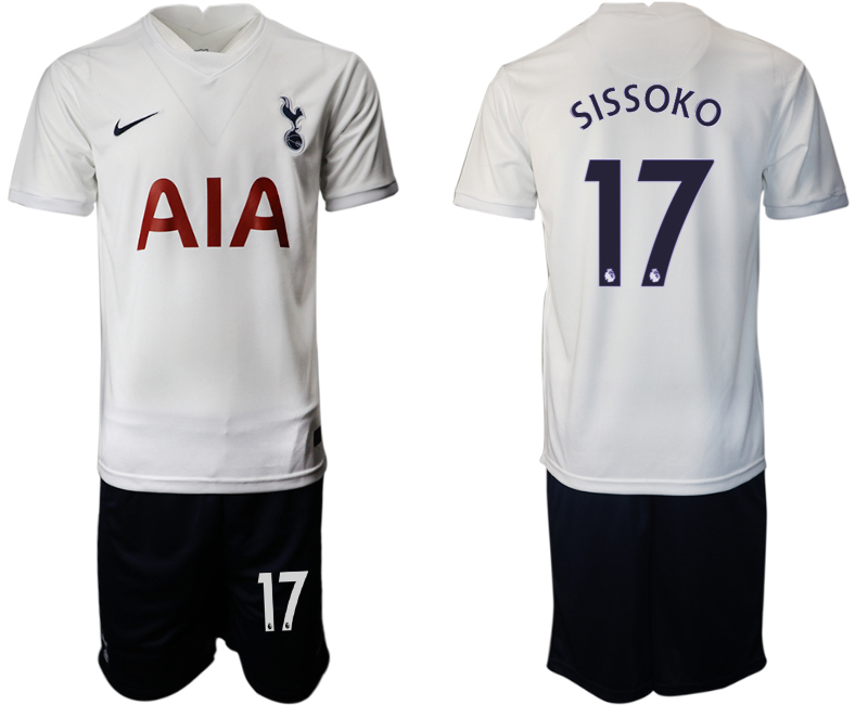 2021-22 Tottenham Hotspur home 17# SISSOKO soccer jerseys