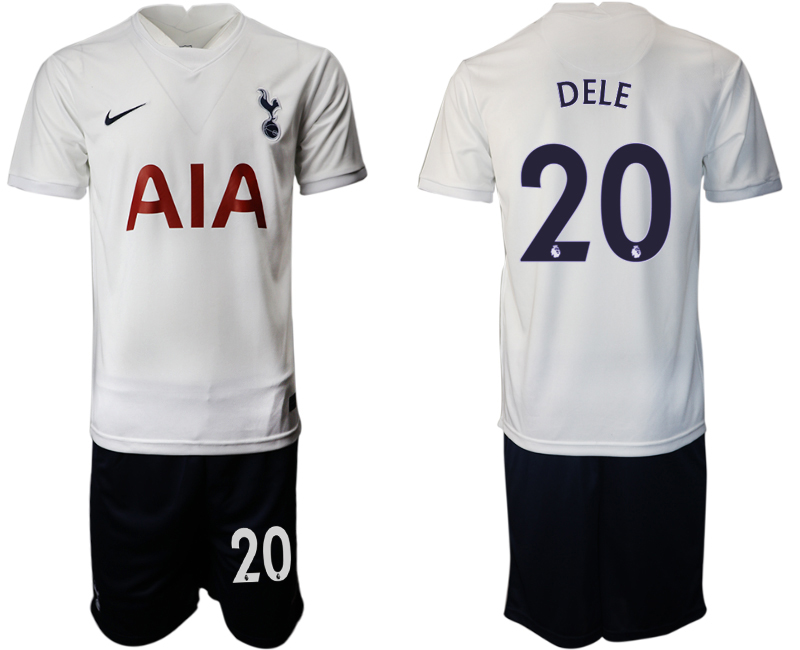 2021-22 Tottenham Hotspur home 20# DELE soccer jerseys